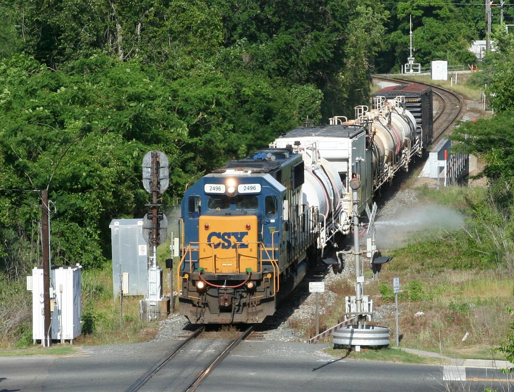 CSX 2496 on W047 weed sprayer